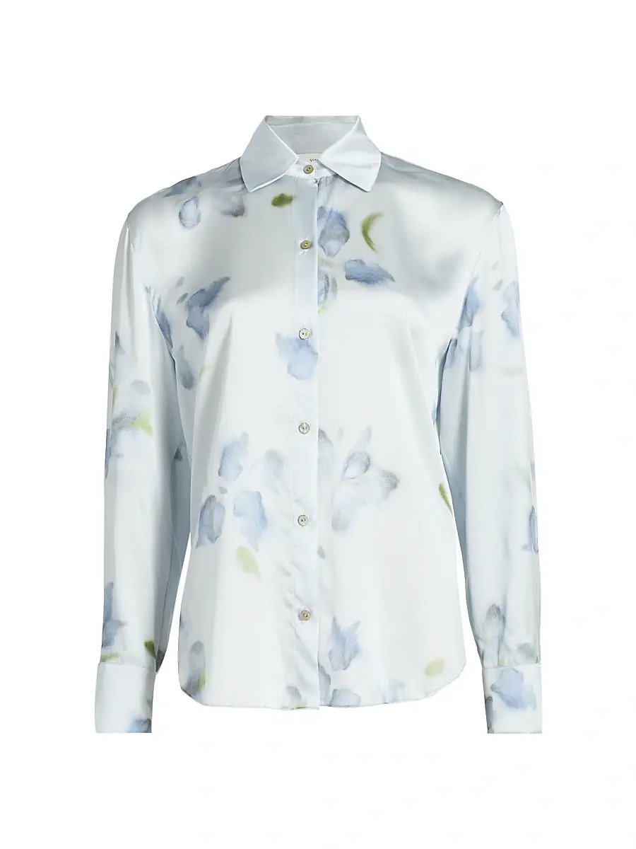 Vince Women's Petal Blur Relaxed Shirt