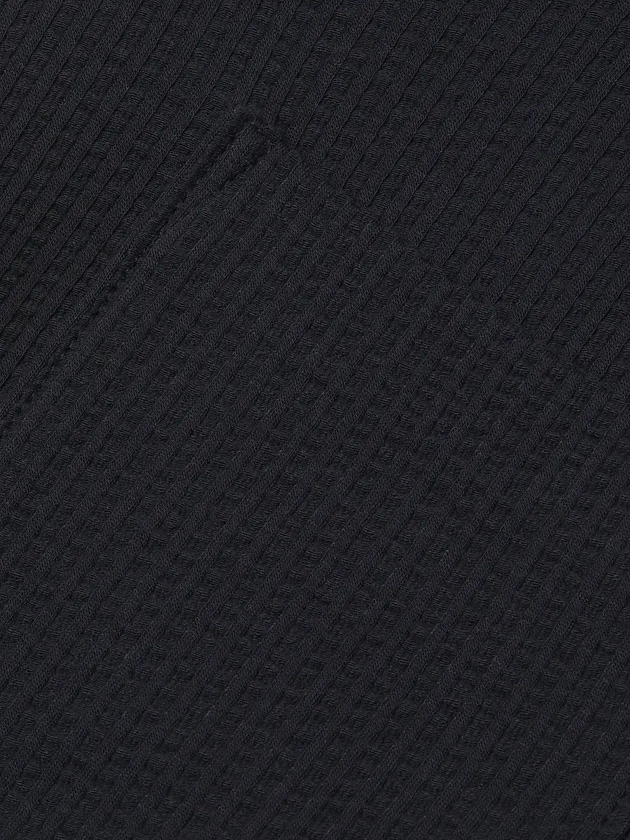 Vince Men's Waffle-Knit Stretch-Cotton Polo Shirt | Thumbnail 6 Vince Men's Waffle-Knit Stretch-Cotton Polo Shirt | Thumbnail 6