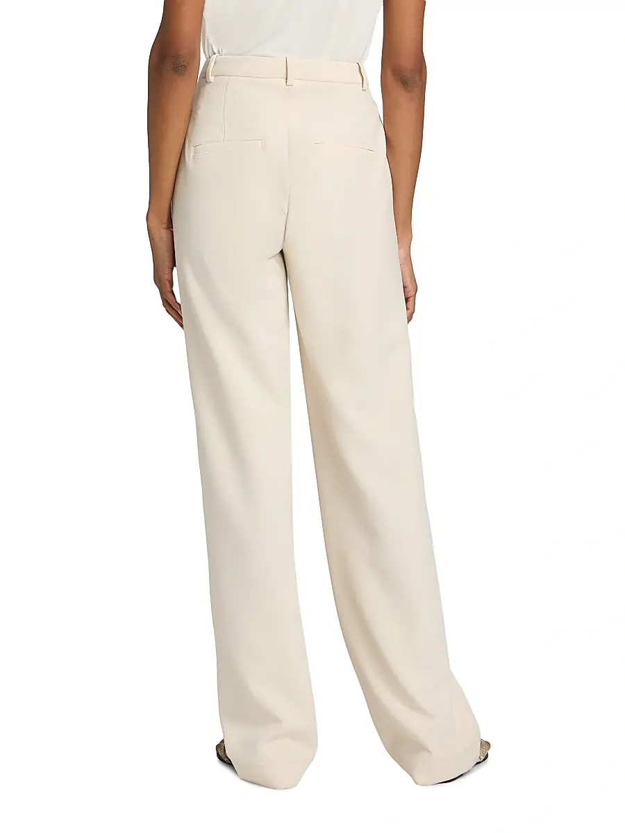 Vince Women's Elsa High-Rise Straight-Leg Trousers | Thumbnail 5 Vince Women's Elsa High-Rise Straight-Leg Trousers | Thumbnail 5