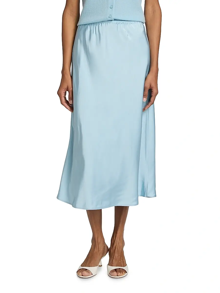 Vince Women's Satin Slip Skirt | Thumbnail 3 Vince Women's Satin Slip Skirt | Thumbnail 3