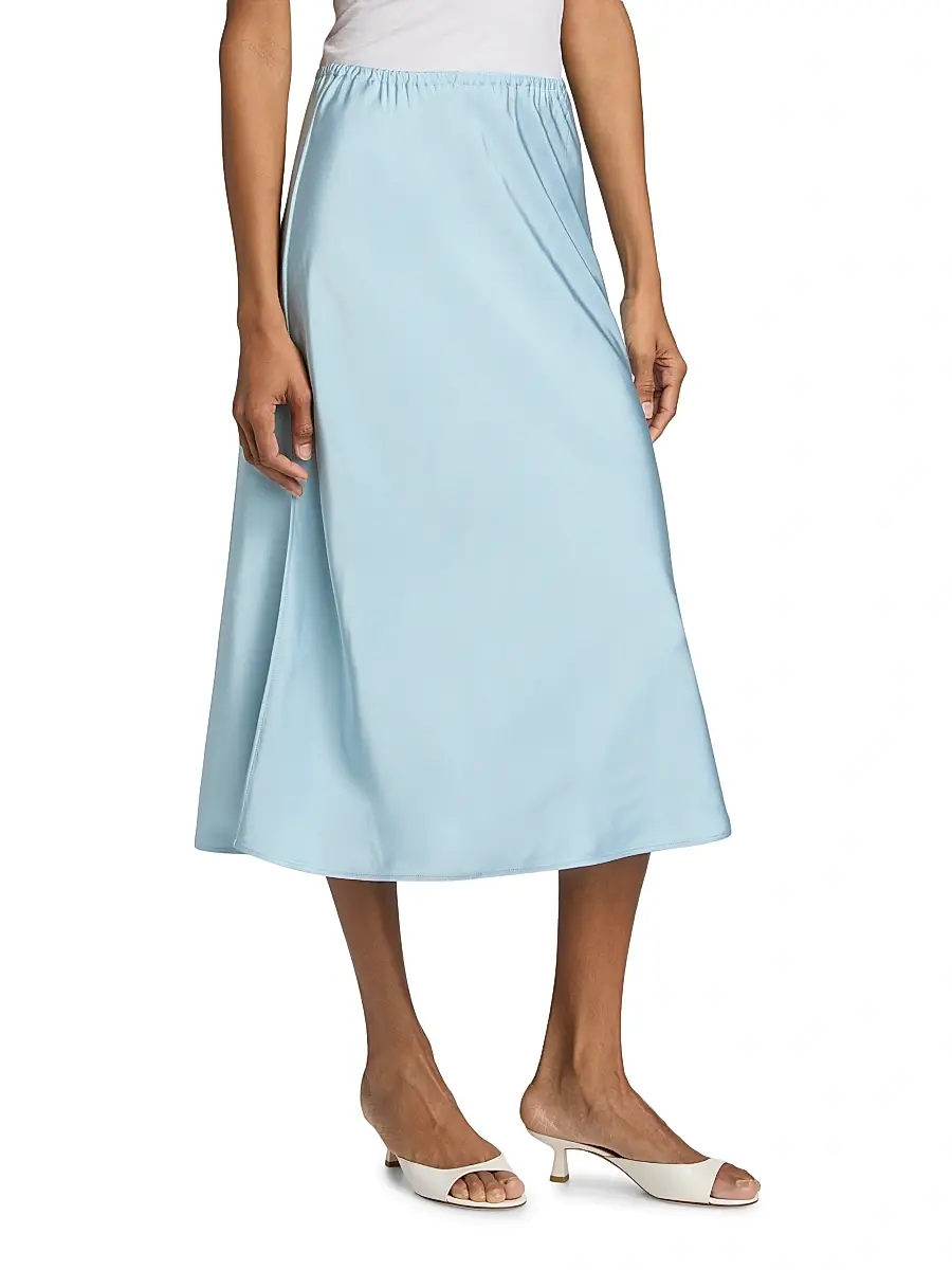 Vince Women's Satin Slip Skirt | Thumbnail 4 Vince Women's Satin Slip Skirt | Thumbnail 4