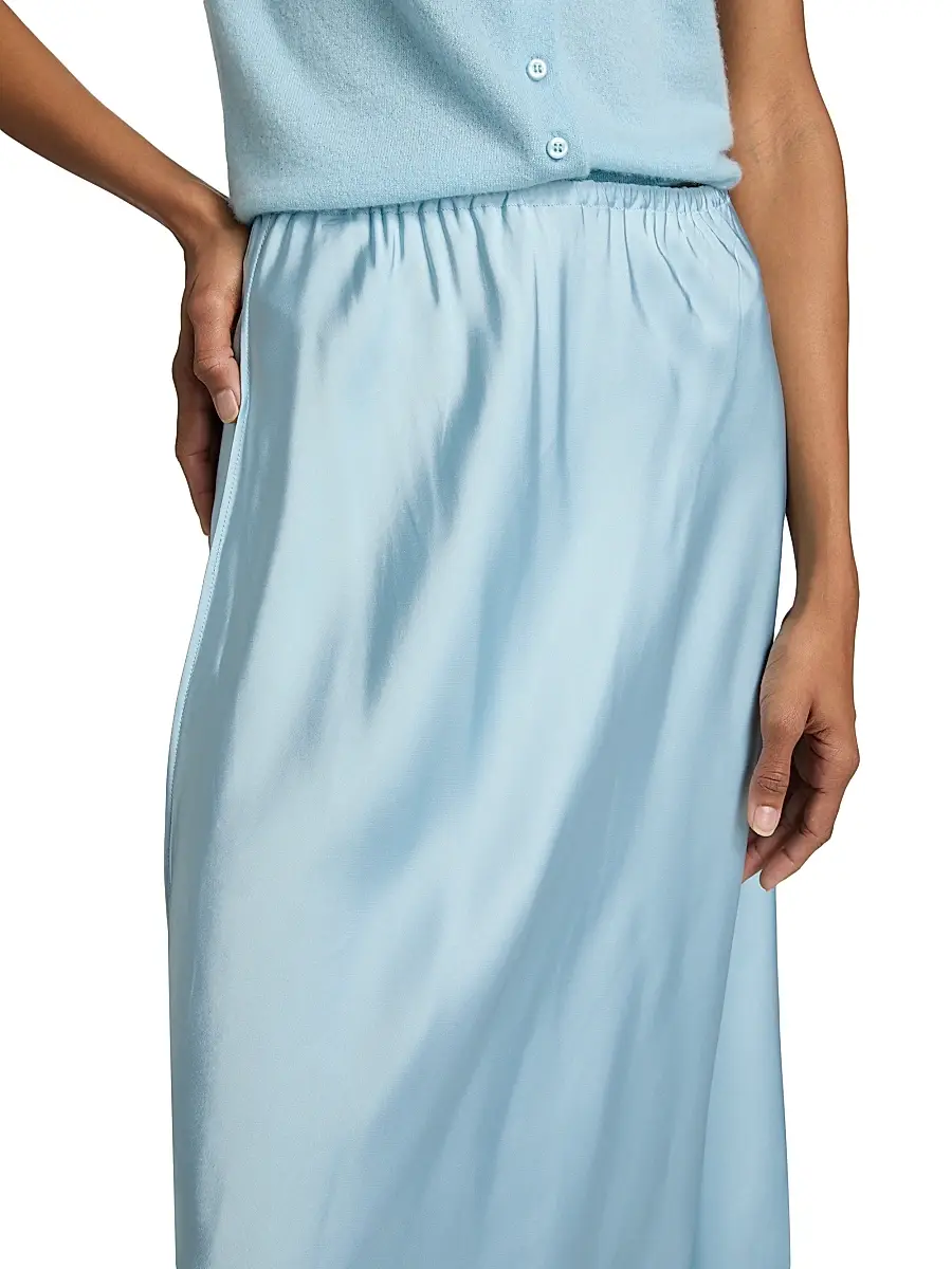 Vince Women's Satin Slip Skirt | Thumbnail 6 Vince Women's Satin Slip Skirt | Thumbnail 6