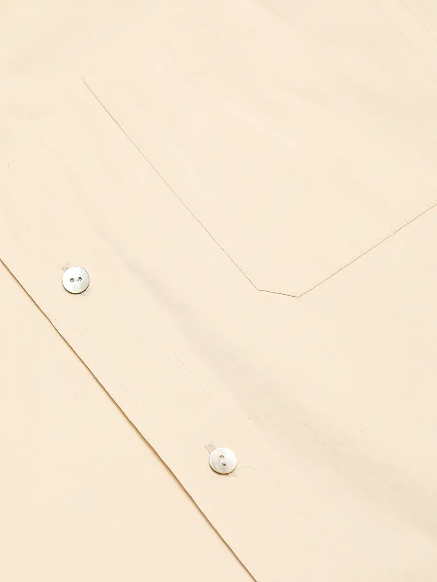 Vince Women's Boxy Cotton Crop Shirt | Thumbnail 7 Vince Women's Boxy Cotton Crop Shirt | Thumbnail 7