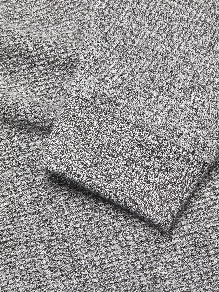 Vince Men's Brushed Waffle-Knit Hoodie | Thumbnail 6 Vince Men's Brushed Waffle-Knit Hoodie | Thumbnail 6