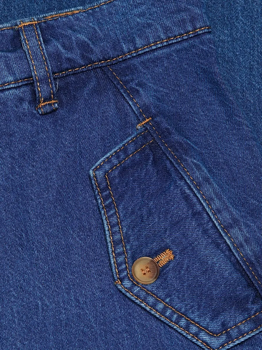 Hudson Jeans Women's James High-Rise Wide-Leg Denim Trousers | Thumbnail 7 Hudson Jeans Women's James High-Rise Wide-Leg Denim Trousers | Thumbnail 7