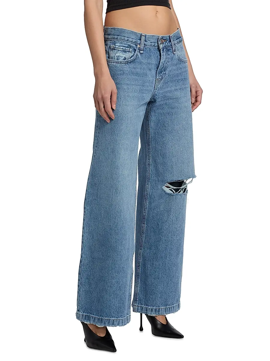 Hudson Jeans Women's Rylee Low-Rise Relaxed-Fit Jeans | Thumbnail 4