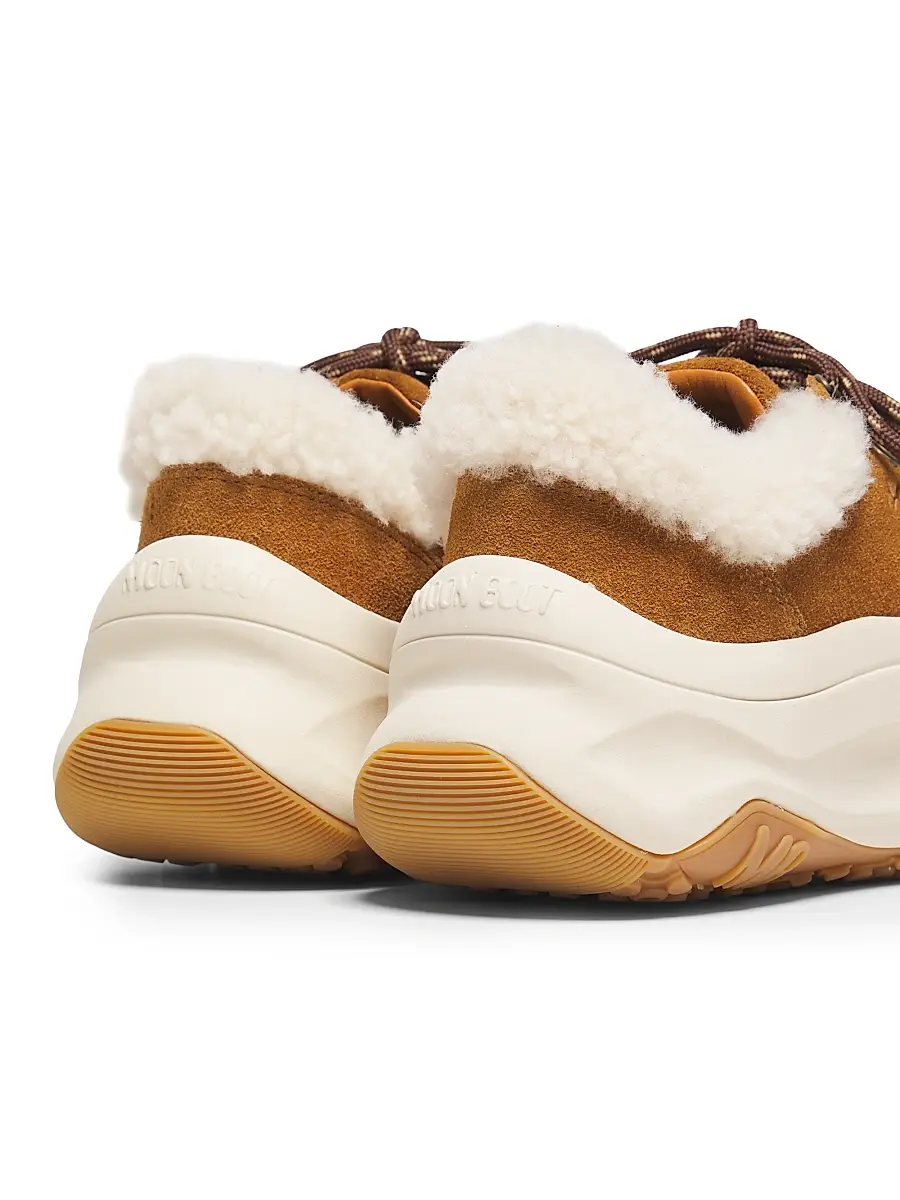 Moon Boot Women's City Shearling-Trim Platform Sneakers | Thumbnail 3 Moon Boot Women's City Shearling-Trim Platform Sneakers | Thumbnail 3