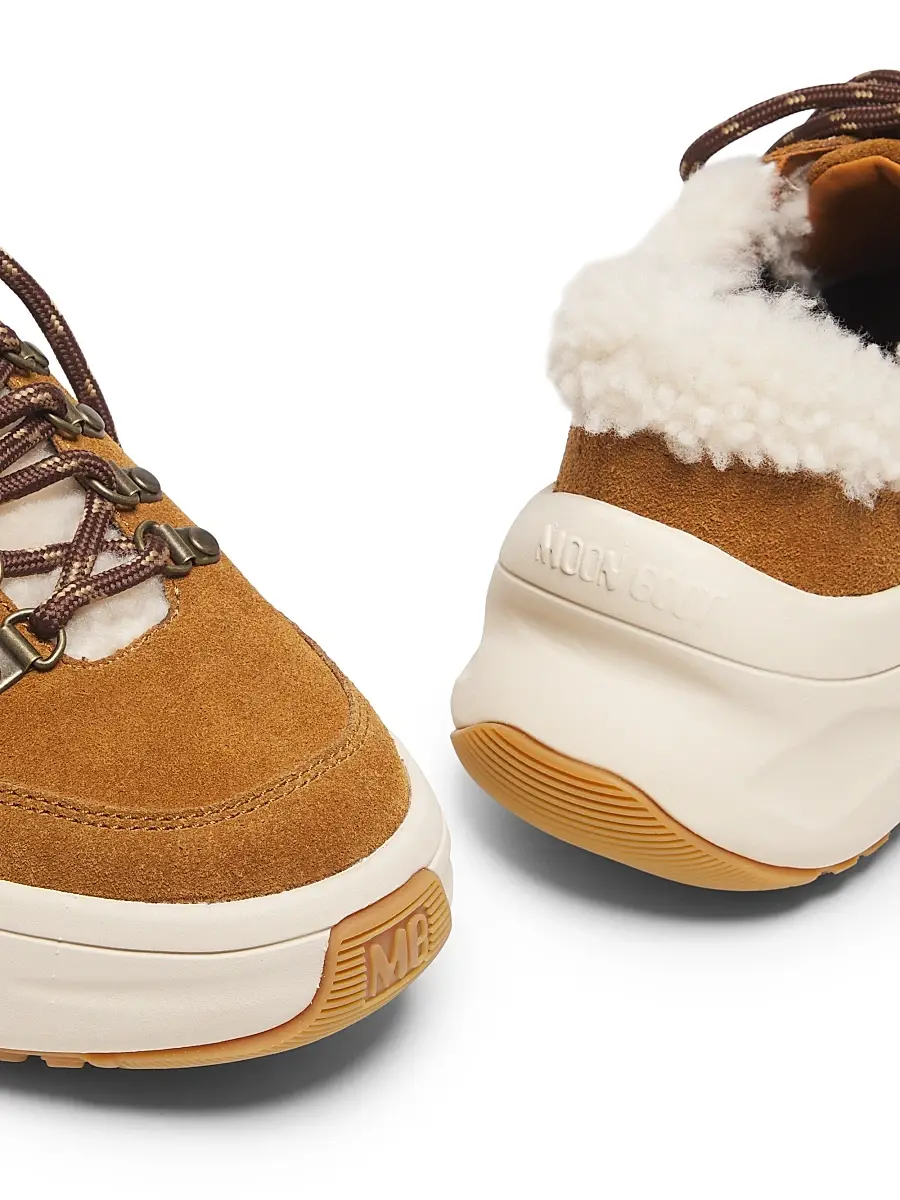 Moon Boot Women's City Shearling-Trim Platform Sneakers | Thumbnail 5 Moon Boot Women's City Shearling-Trim Platform Sneakers | Thumbnail 5