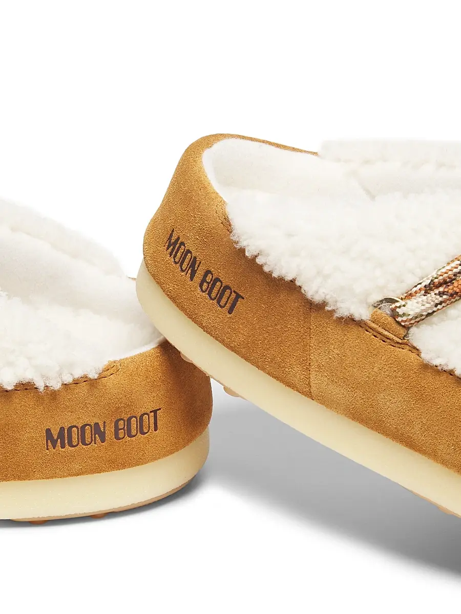 Moon Boot Women's Shearling-Trim Wool & Suede Mules | Thumbnail 6 Moon Boot Women's Shearling-Trim Wool & Suede Mules | Thumbnail 6