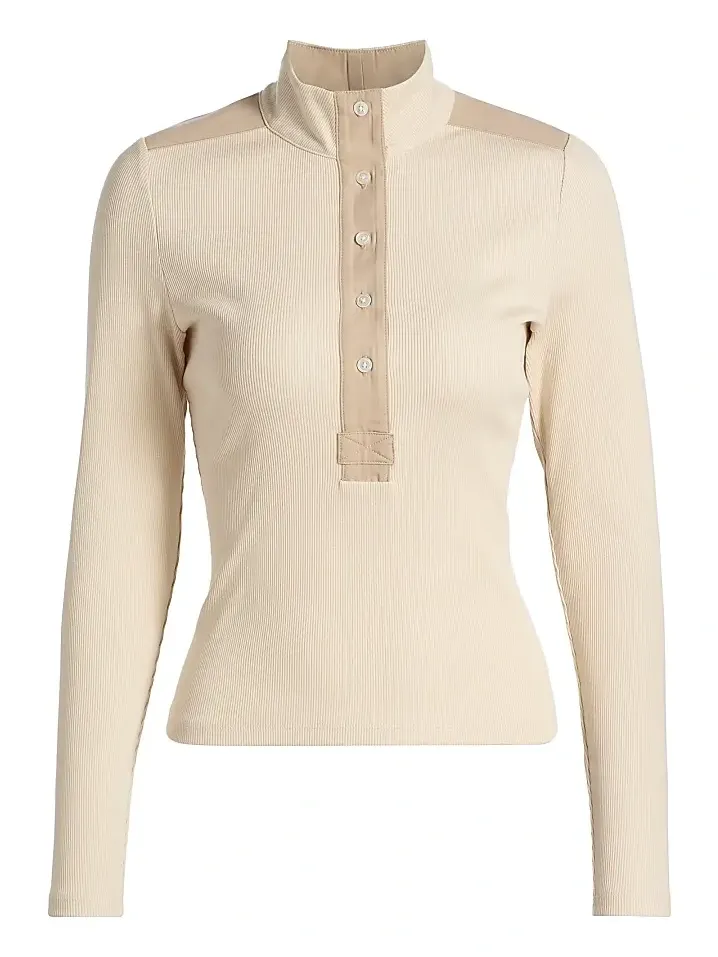 Women's Reynart Rib-Knit Long-Sleeve Top Women's Reynart Rib-Knit Long-Sleeve Top