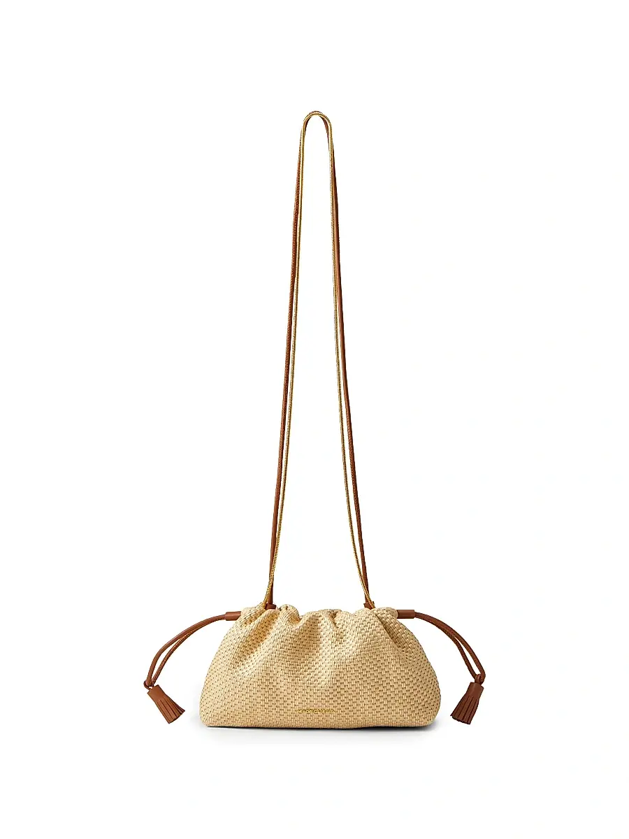Veronica Beard Women's Small Stash Raffia Bag | Thumbnail 5