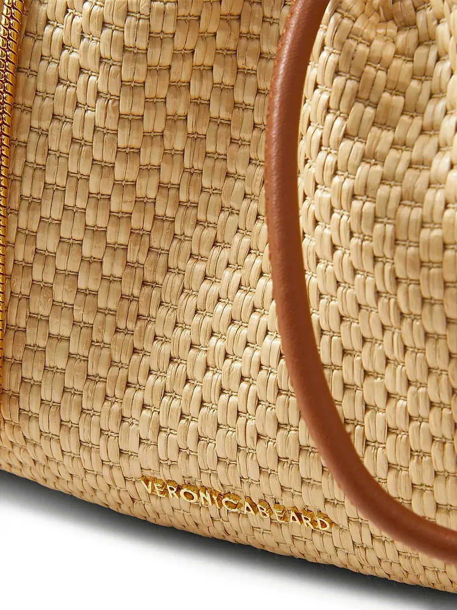 Veronica Beard Women's Small Stash Raffia Bag | Thumbnail 7