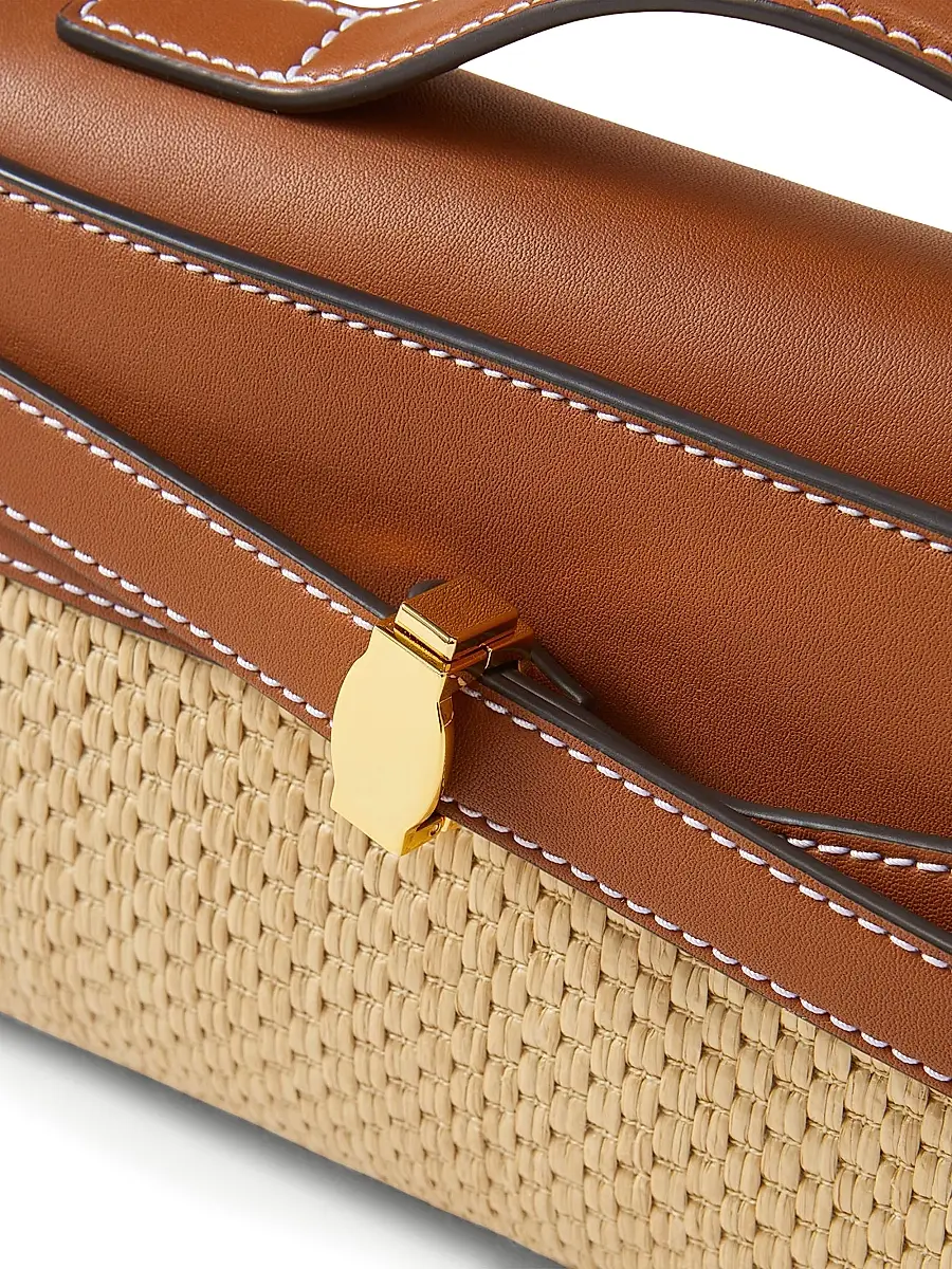 Veronica Beard Women's Dash Raffia Clutch | Thumbnail 6 Veronica Beard Women's Dash Raffia Clutch | Thumbnail 6