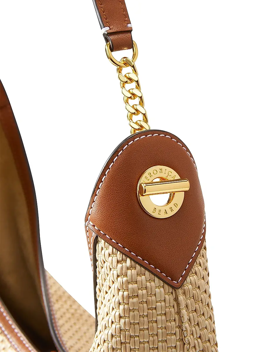 Veronica Beard Women's Jour Raffia Shoulder Bag | Thumbnail 5