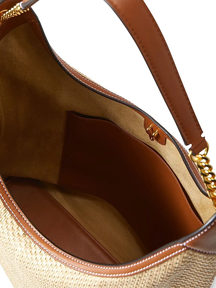 Veronica Beard Women's Jour Raffia Shoulder Bag | Thumbnail 7