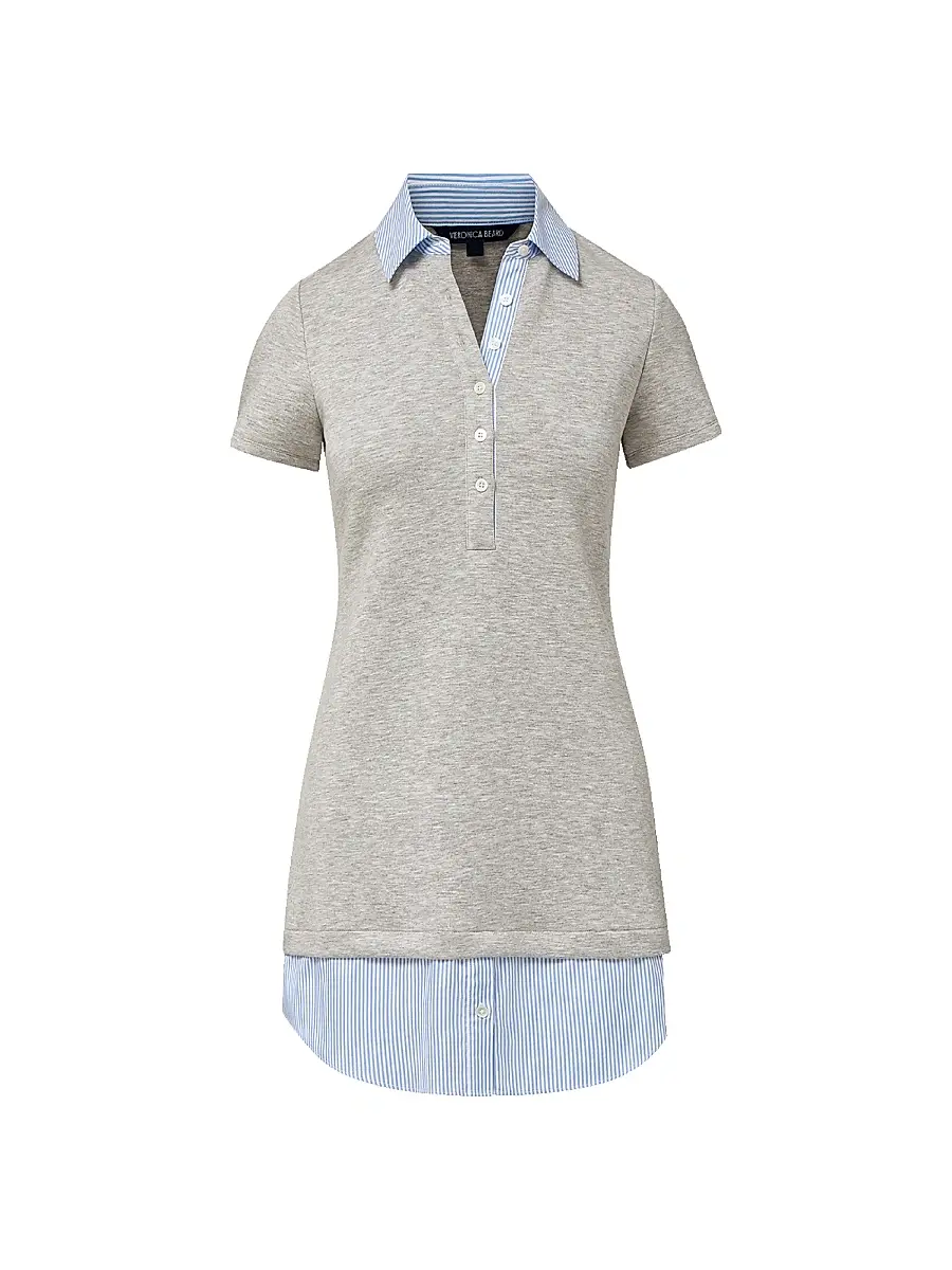 Veronica Beard Women's Kenwood Mixed-Media Dress