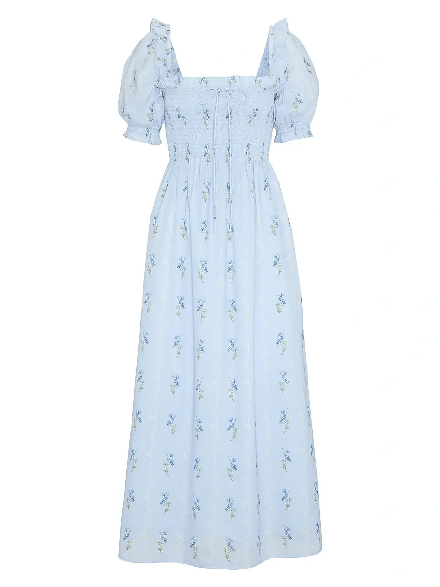 Hill House Home Women's The Scarlett Midi Nap Dress