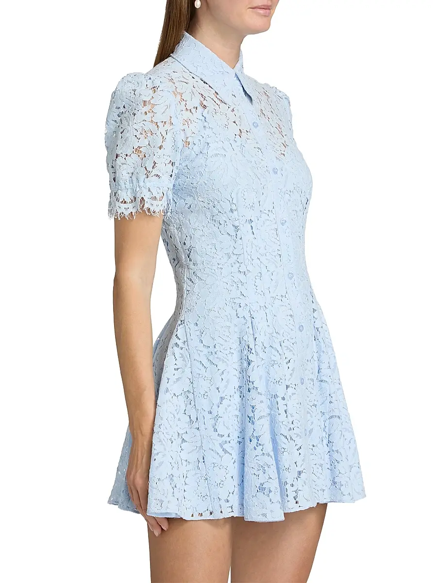 Generation Love Women's Swanetta Lace Minidress | Thumbnail 4