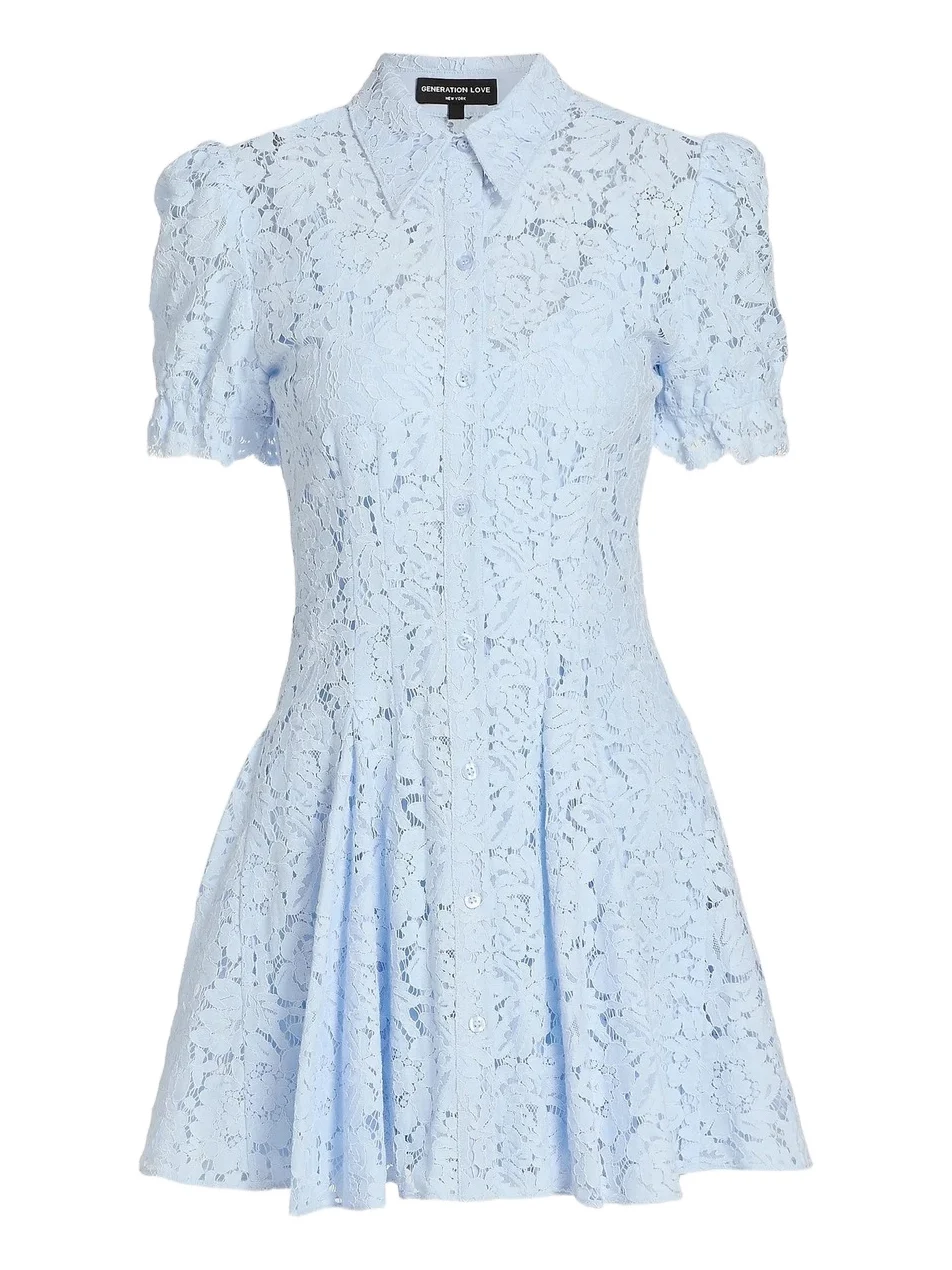 Generation Love Women's Swanetta Lace Minidress