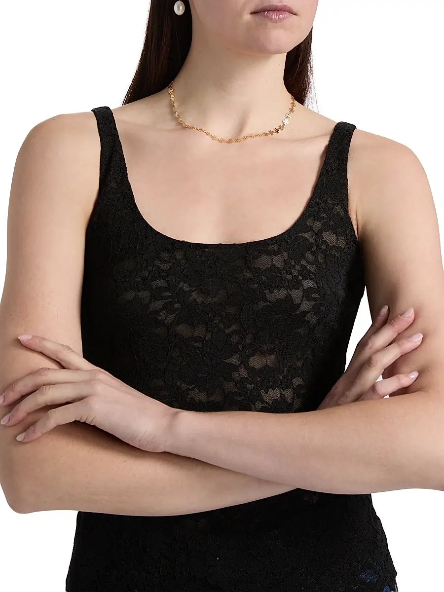 Generation Love Women's Juliett Floral Lace Tank | Thumbnail 6
