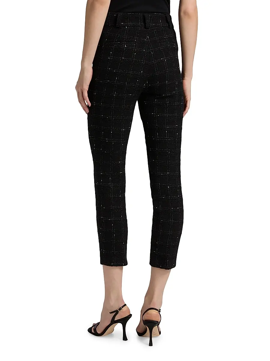 Generation Love Women's Tula Windowpane Tweed Crop Pants | Thumbnail 5 Generation Love Women's Tula Windowpane Tweed Crop Pants | Thumbnail 5
