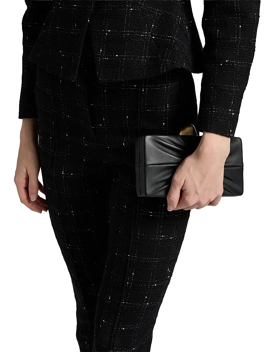 Generation Love Women's Tula Windowpane Tweed Crop Pants | Thumbnail 6 Generation Love Women's Tula Windowpane Tweed Crop Pants | Thumbnail 6