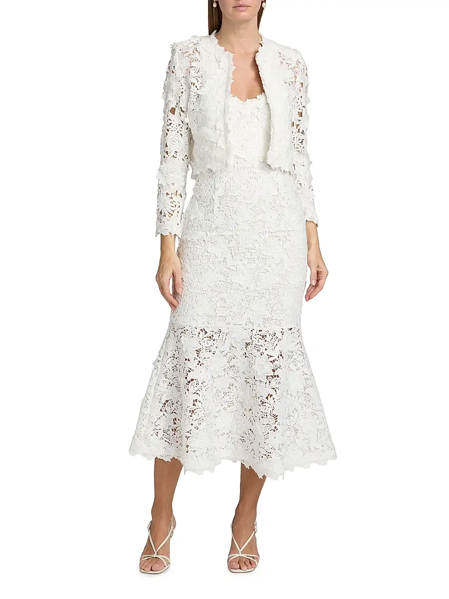 Generation Love Women's Myra 3D Butterfly Lace Jacket | Thumbnail 2 Generation Love Women's Myra 3D Butterfly Lace Jacket | Thumbnail 2