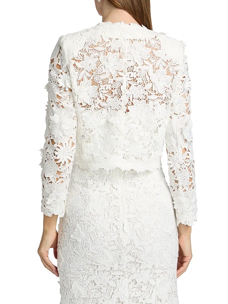 Generation Love Women's Myra 3D Butterfly Lace Jacket | Thumbnail 5 Generation Love Women's Myra 3D Butterfly Lace Jacket | Thumbnail 5