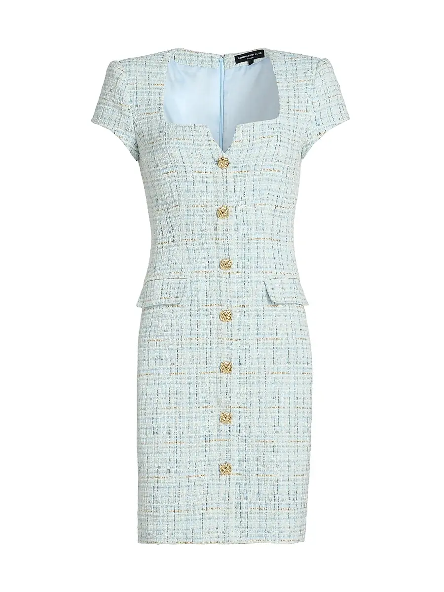 Generation Love Women's Sierra Tweed Minidress