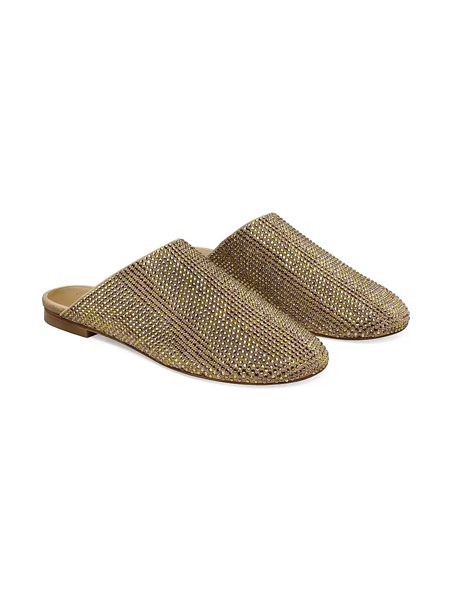 Stuart Weitzman Women's Talia Shine Mules | Thumbnail 3 Stuart Weitzman Women's Talia Shine Mules | Thumbnail 3