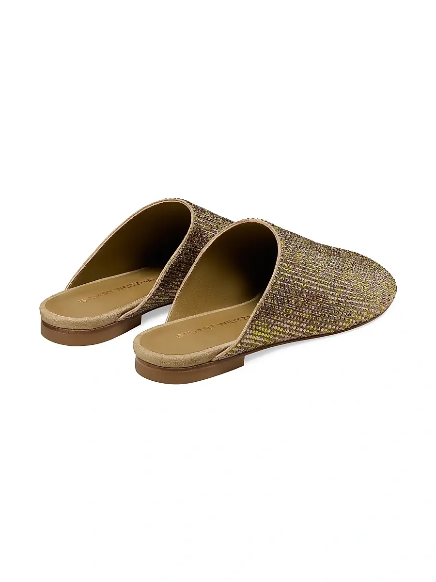 Stuart Weitzman Women's Talia Shine Mules | Thumbnail 4 Stuart Weitzman Women's Talia Shine Mules | Thumbnail 4