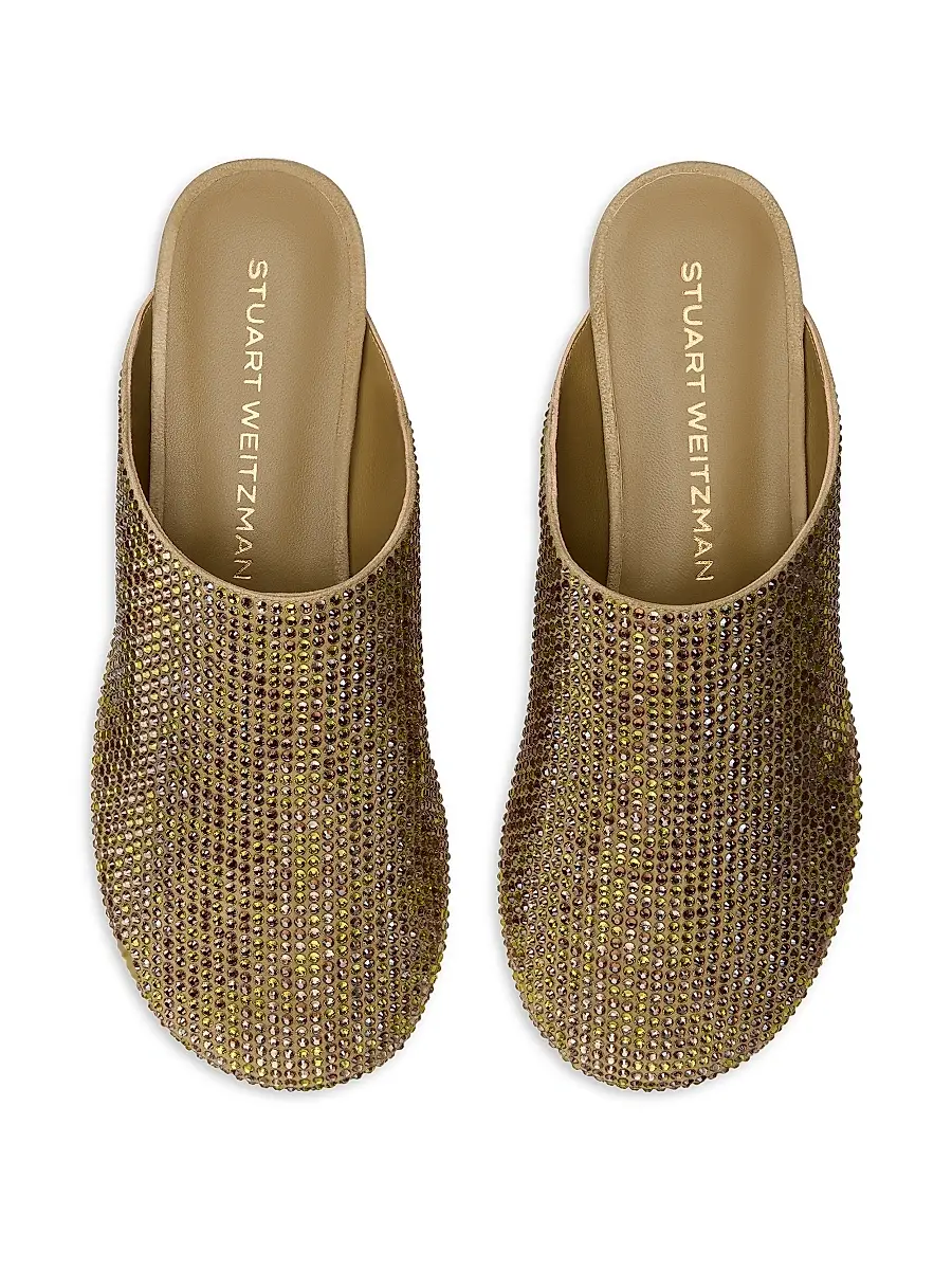 Stuart Weitzman Women's Talia Shine Mules | Thumbnail 5 Stuart Weitzman Women's Talia Shine Mules | Thumbnail 5