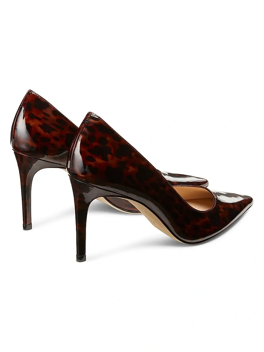Stuart Weitzman Women's Power 85MM Leather Pumps | Thumbnail 3 Stuart Weitzman Women's Power 85MM Leather Pumps | Thumbnail 3