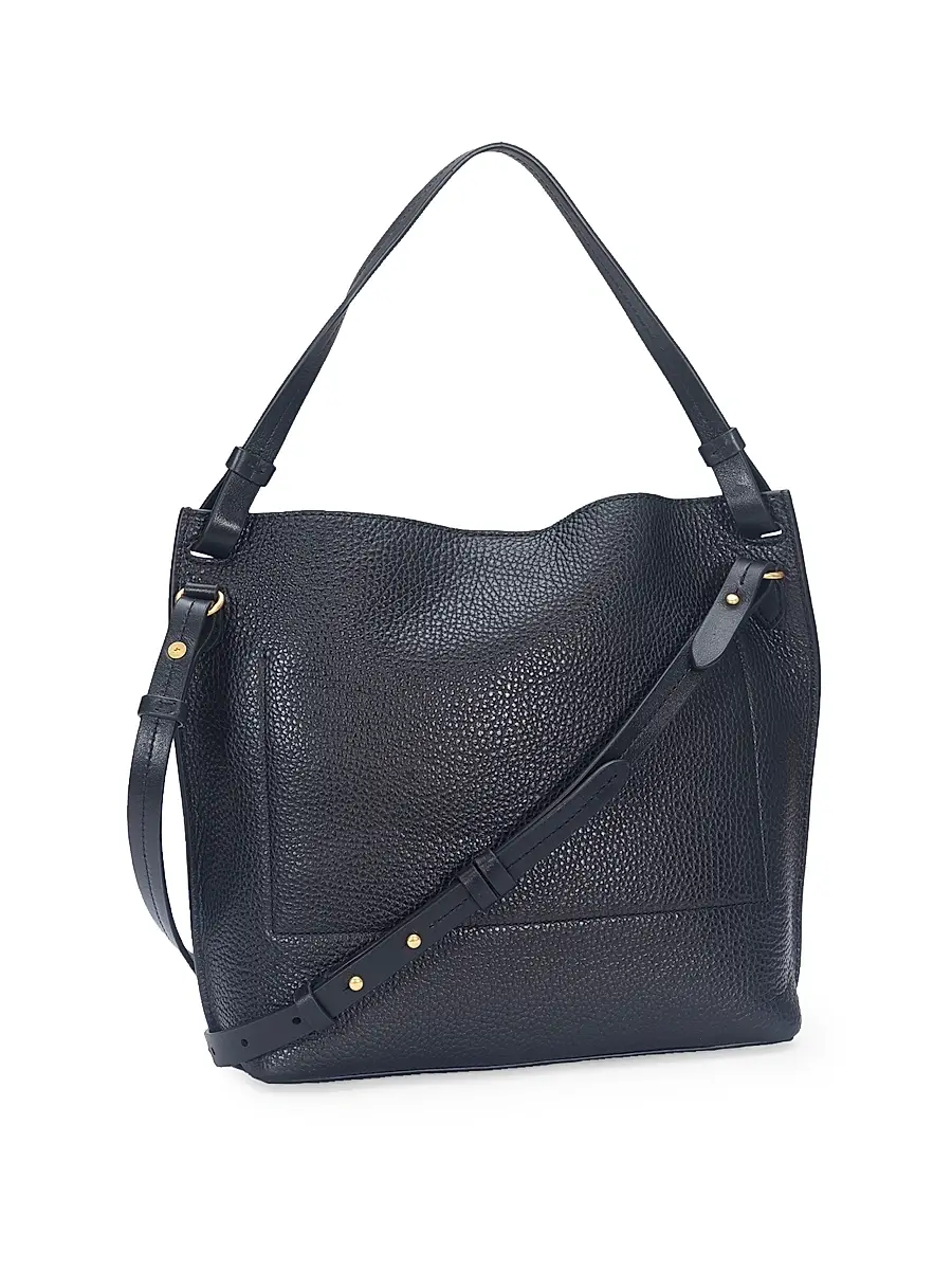 Vince Women's Mia Croc-Embossed Leather Tote Bag | Thumbnail 3 Vince Women's Mia Croc-Embossed Leather Tote Bag | Thumbnail 3