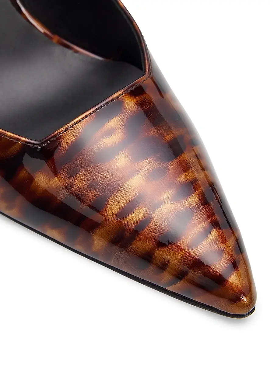 Stuart Weitzman Women's Vinnie 85MM Printed Leather Pumps | Thumbnail 5 Stuart Weitzman Women's Vinnie 85MM Printed Leather Pumps | Thumbnail 5