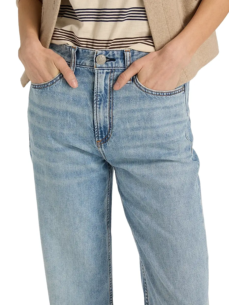 rag & bone Women's Logan Featherweight Wide-Leg Jeans | Thumbnail 6 rag & bone Women's Logan Featherweight Wide-Leg Jeans | Thumbnail 6