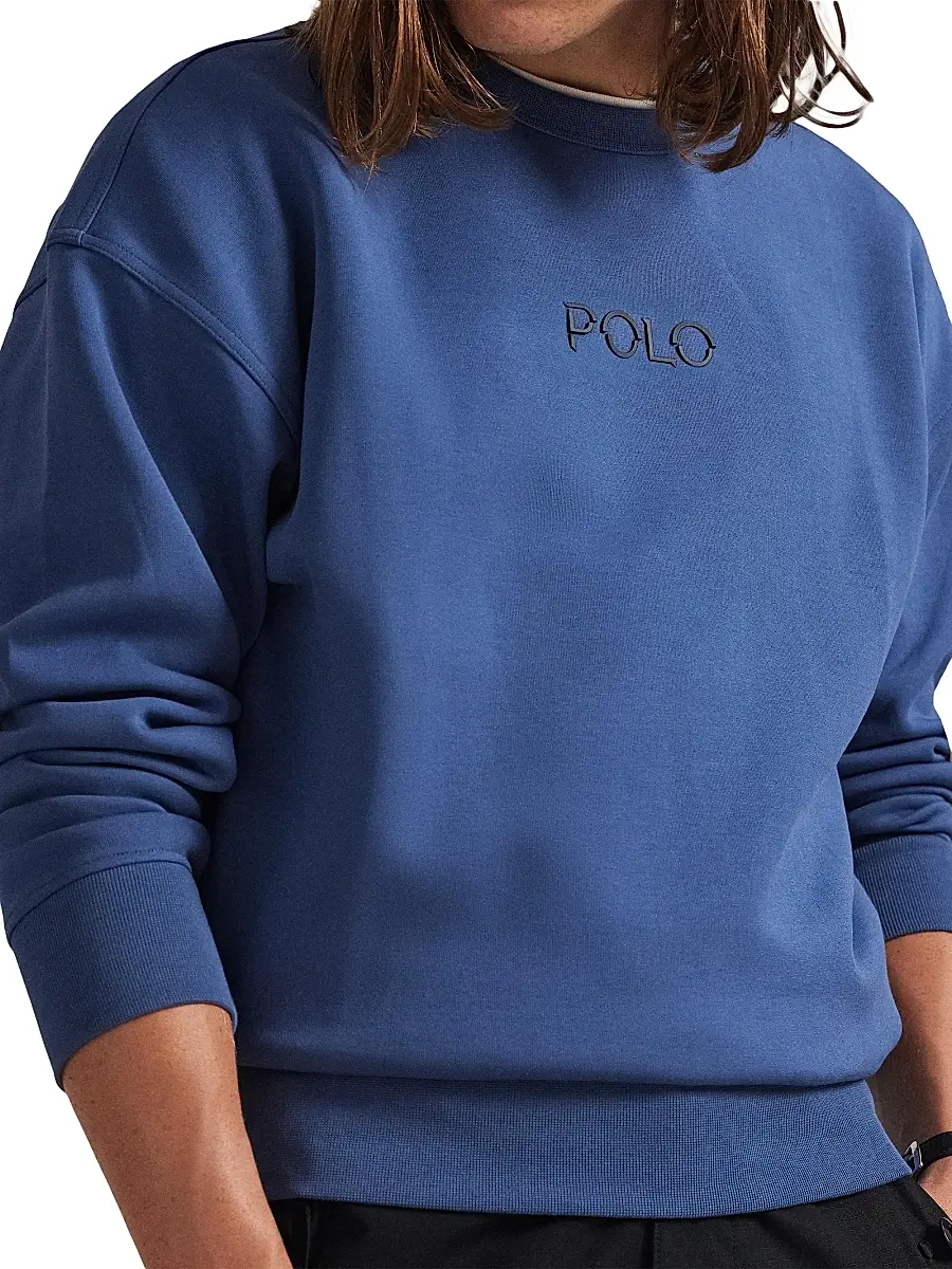 Polo Ralph Lauren Men's Double-Knit Tech Crewneck Sweatshirt | Thumbnail 5 Polo Ralph Lauren Men's Double-Knit Tech Crewneck Sweatshirt | Thumbnail 5