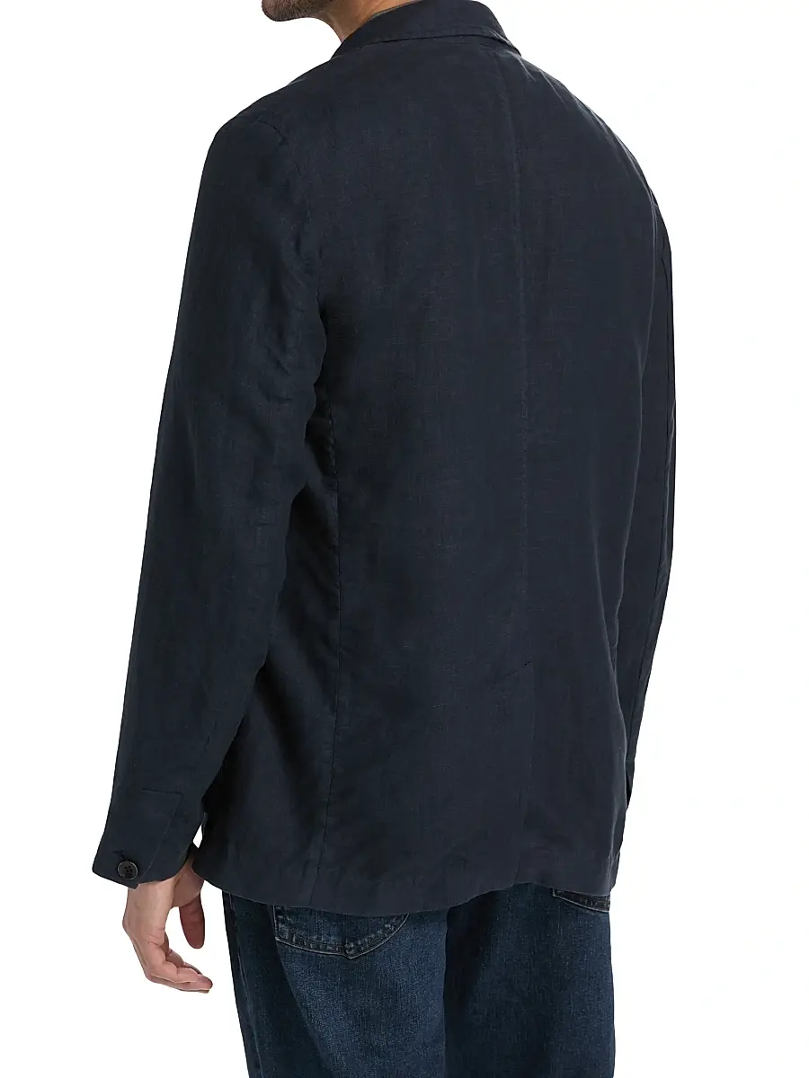 rag & bone Men's Butler Patch Pocket Linen Blazer | Thumbnail 5 rag & bone Men's Butler Patch Pocket Linen Blazer | Thumbnail 5