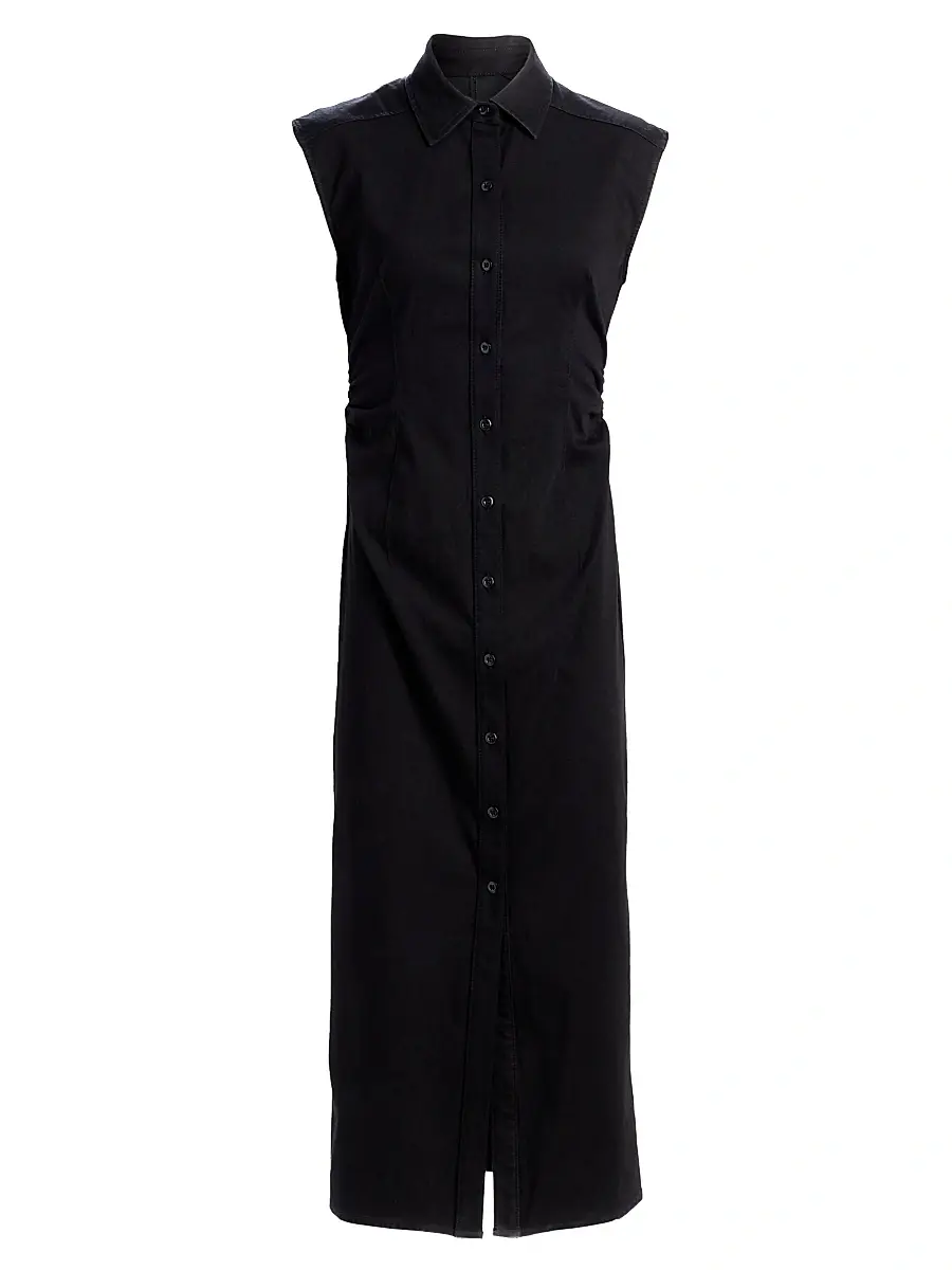 rag & bone Women's Airflex Leah Denim Midi-Dress