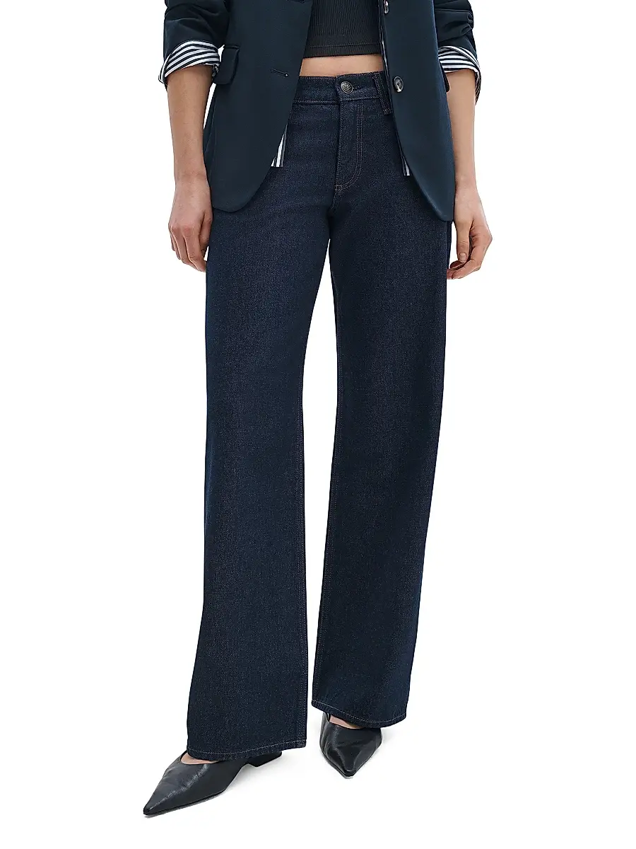 rag & bone Women's Cam Low-Rise Relaxed Straight-Leg Jeans | Thumbnail 3 rag & bone Women's Cam Low-Rise Relaxed Straight-Leg Jeans | Thumbnail 3