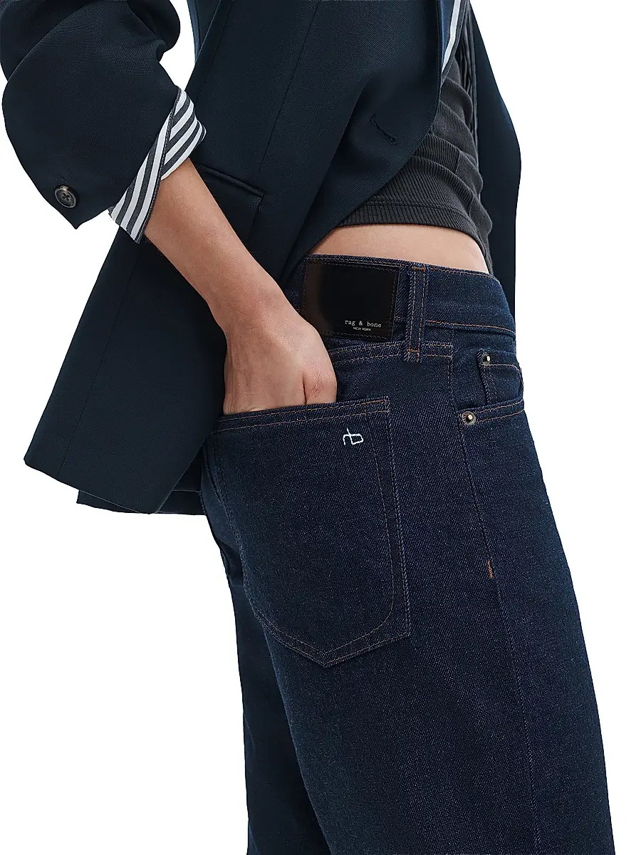 rag & bone Women's Cam Low-Rise Relaxed Straight-Leg Jeans | Thumbnail 5 rag & bone Women's Cam Low-Rise Relaxed Straight-Leg Jeans | Thumbnail 5