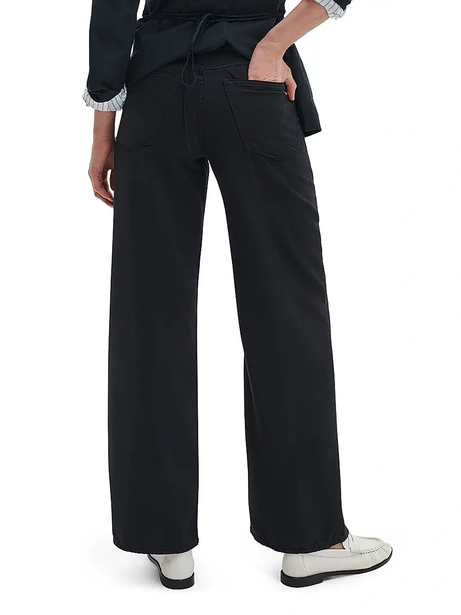 rag & bone Women's Featherweight Andi Full Wide Jeans | Thumbnail 4 rag & bone Women's Featherweight Andi Full Wide Jeans | Thumbnail 4