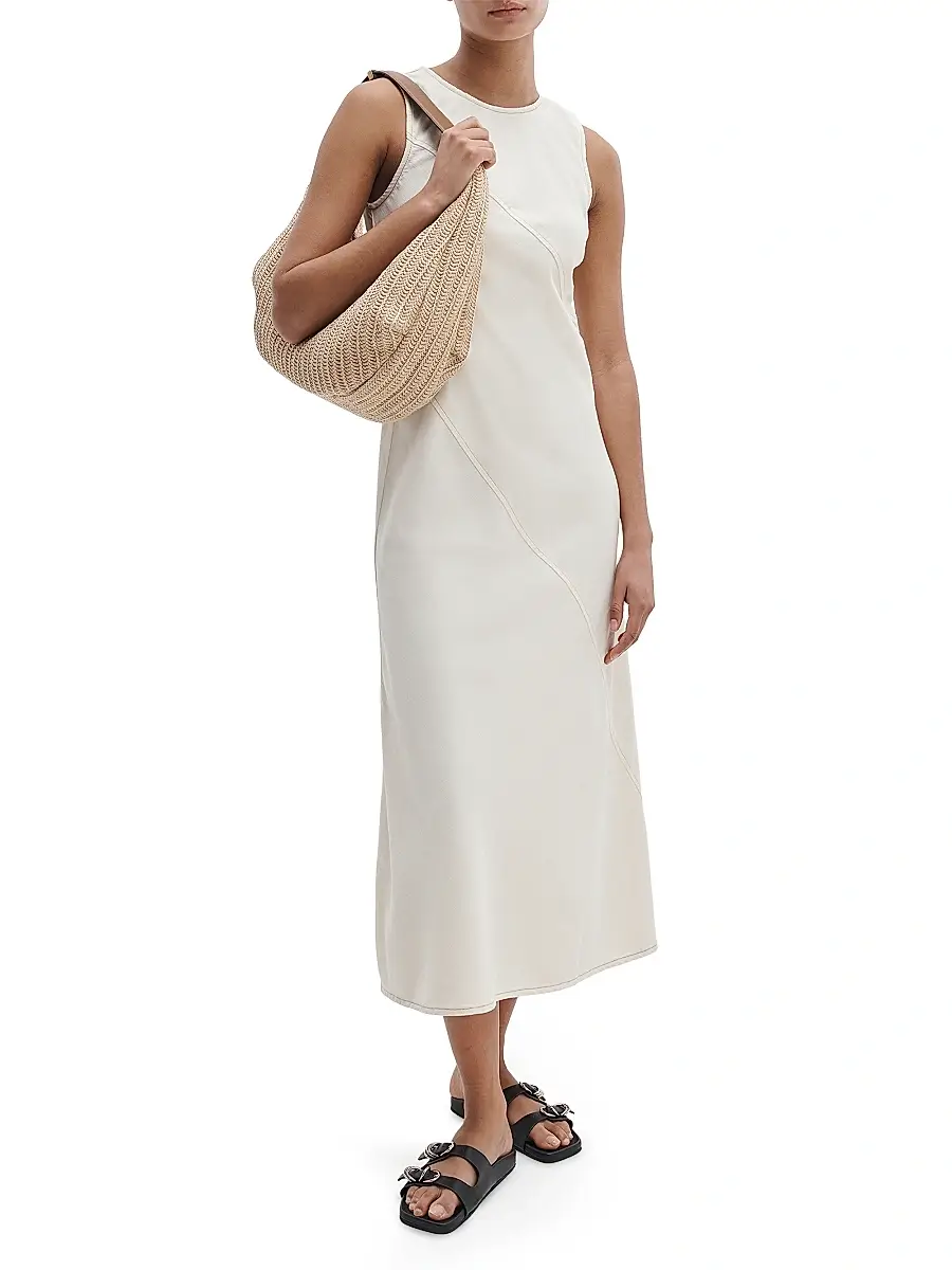 rag & bone Women's Lisbon Ultra-Featherweight Midi-Dress | Thumbnail 2 rag & bone Women's Lisbon Ultra-Featherweight Midi-Dress | Thumbnail 2