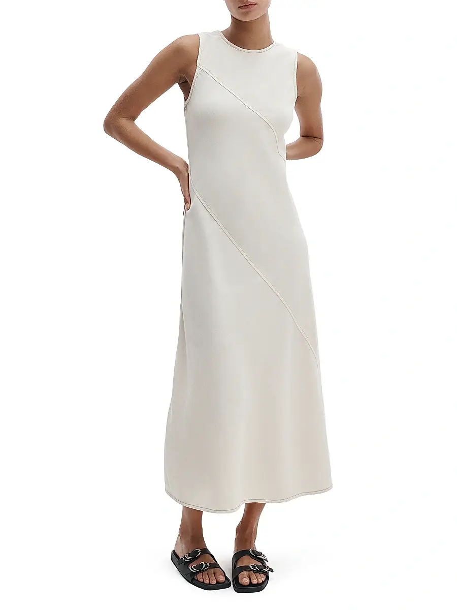 rag & bone Women's Lisbon Ultra-Featherweight Midi-Dress | Thumbnail 3 rag & bone Women's Lisbon Ultra-Featherweight Midi-Dress | Thumbnail 3