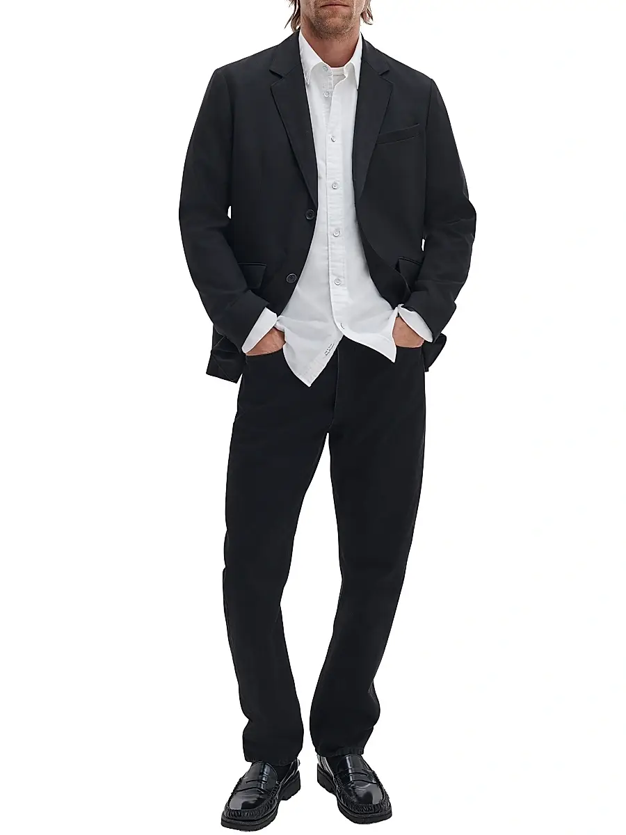 rag & bone Men's Fit-4 Authentic Stretch Straight-Leg Jeans | Thumbnail 2