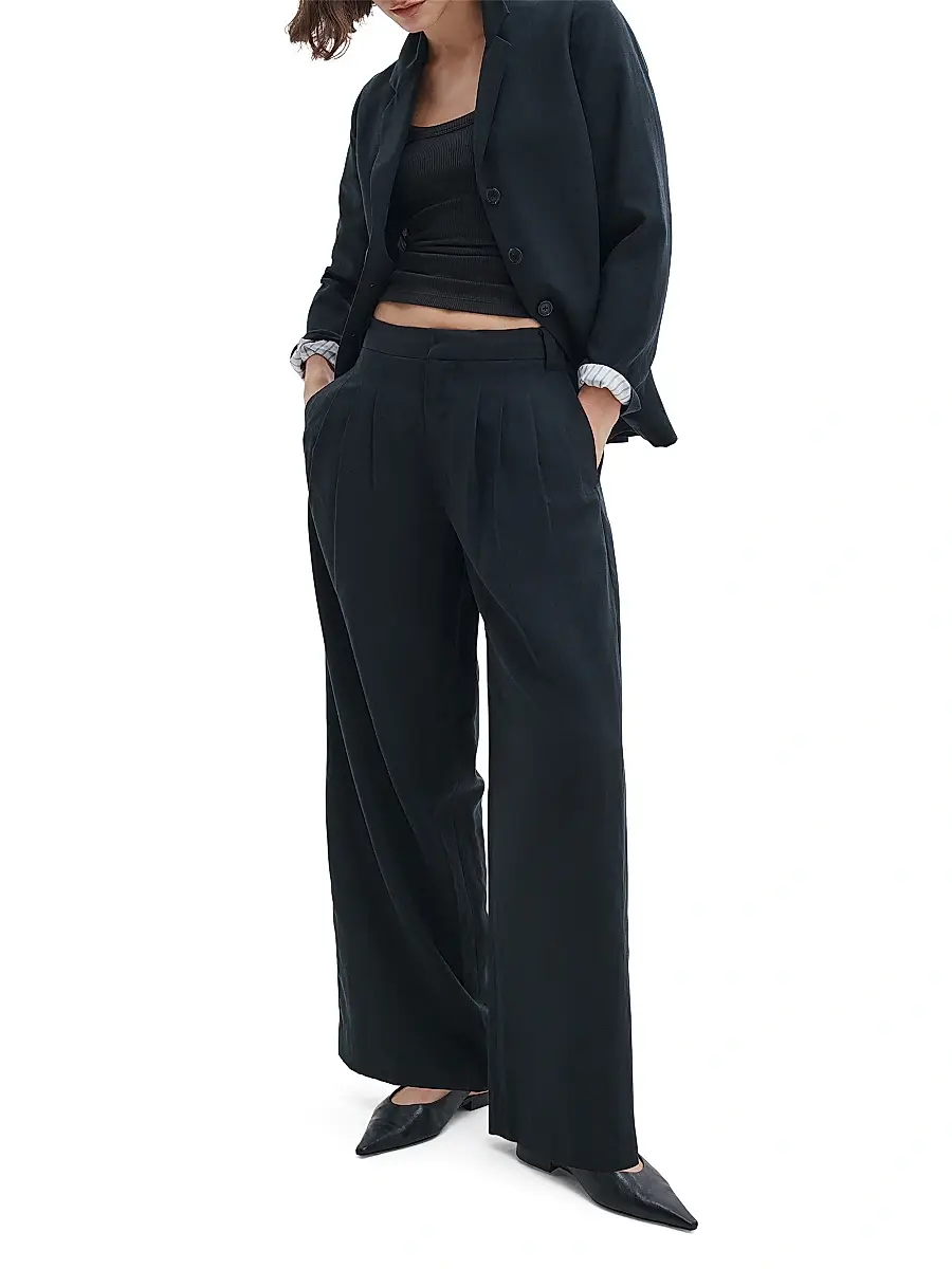 rag & bone Women's Chappell Pleated Pants | Thumbnail 2 rag & bone Women's Chappell Pleated Pants | Thumbnail 2