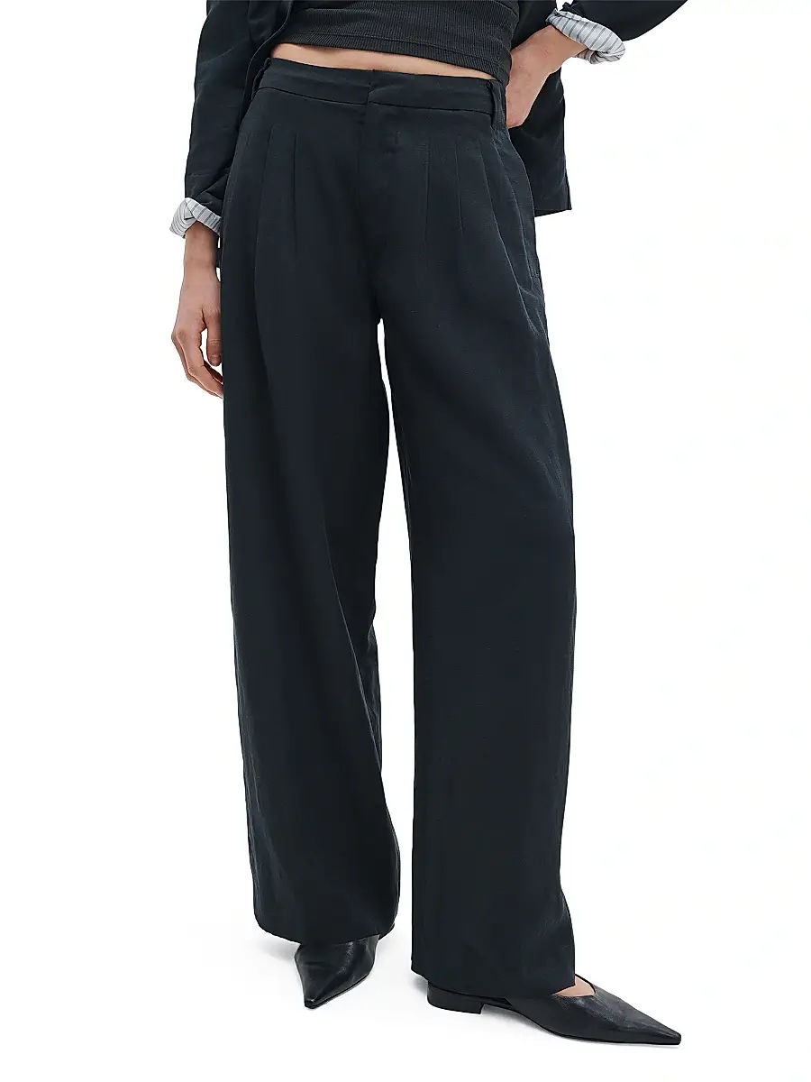 rag & bone Women's Chappell Pleated Pants | Thumbnail 3 rag & bone Women's Chappell Pleated Pants | Thumbnail 3