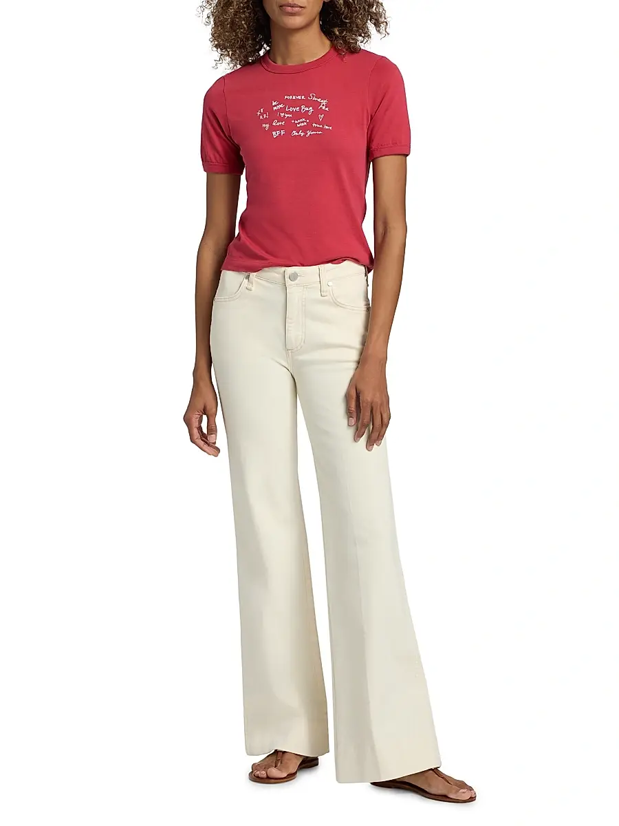 rag & bone Women's Ruby High-Rise Flare Jeans | Thumbnail 2 rag & bone Women's Ruby High-Rise Flare Jeans | Thumbnail 2