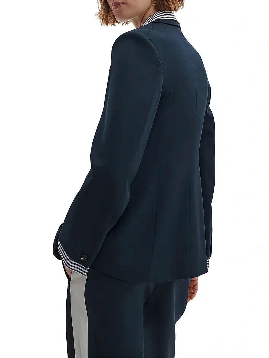 rag & bone Women's Frank Wool Poplin Blazer | Thumbnail 4 rag & bone Women's Frank Wool Poplin Blazer | Thumbnail 4
