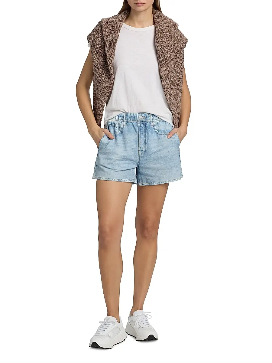 rag & bone Women's rb Miramar Terry Walking Shorts | Thumbnail 2 rag & bone Women's rb Miramar Terry Walking Shorts | Thumbnail 2